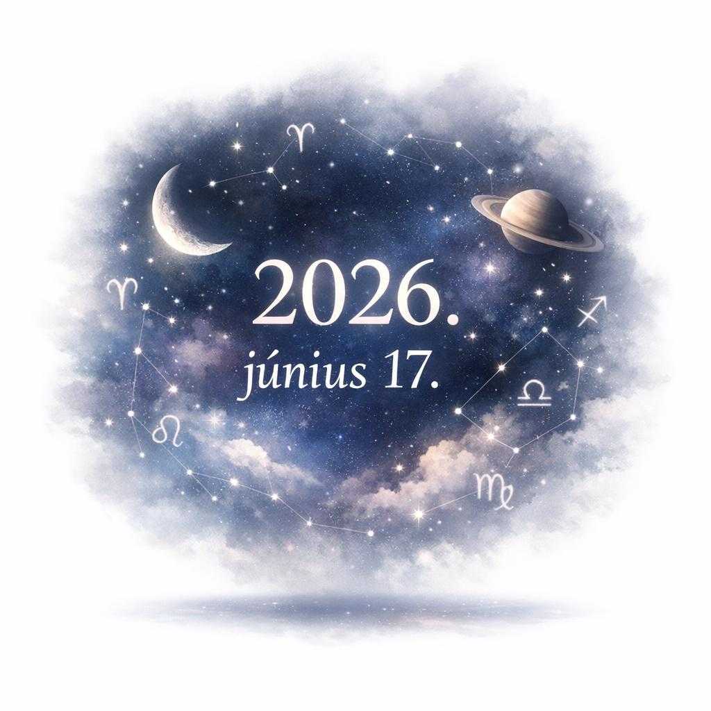 Napi horoszkóp 2026. június 17.: ma a bizalom lehet a legnagyobb kérdés