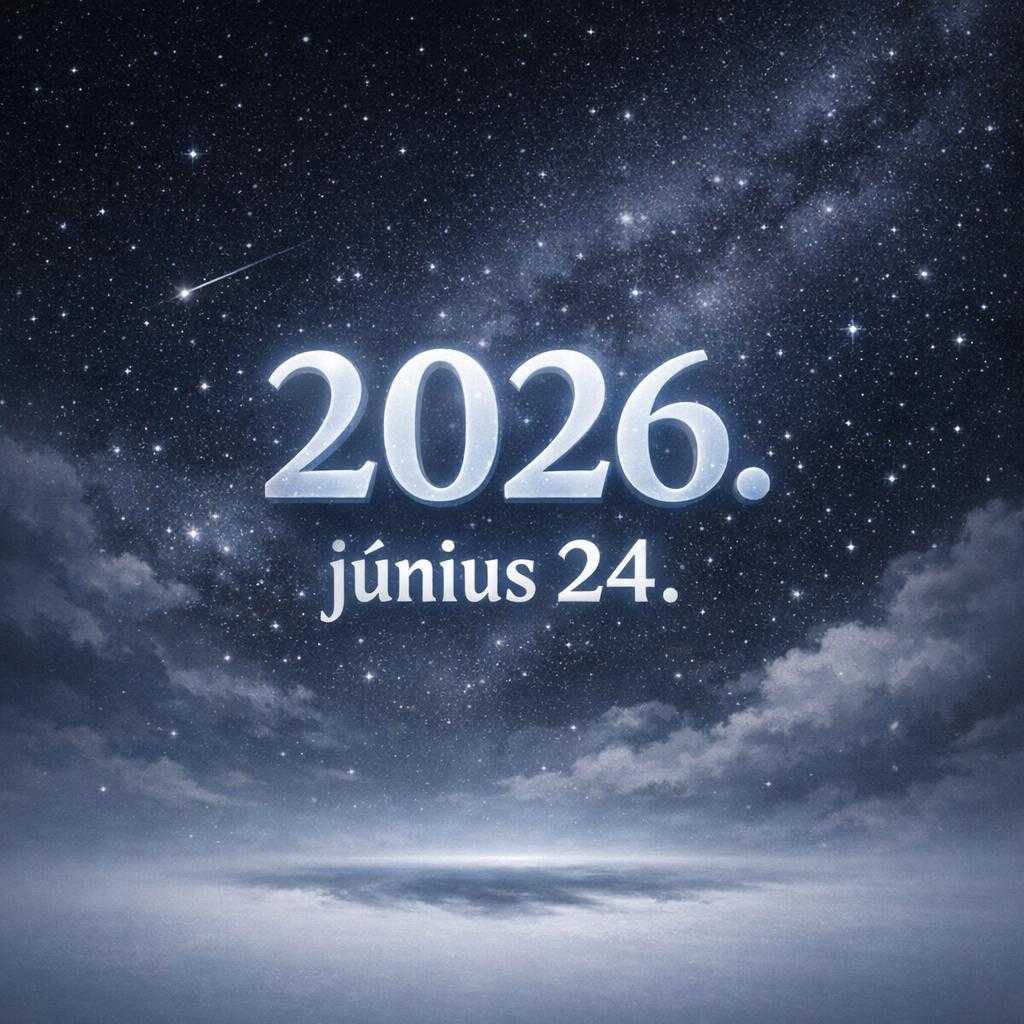 Napi horoszkóp 2026. június 24-re: ma az őszinte mondatok viszik előre az ügyeket