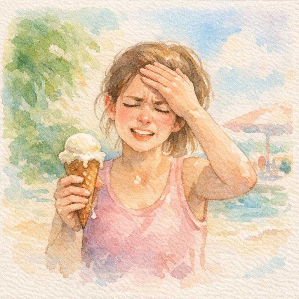 Mi az agyfagyás, és miért hasít bele a fejünkbe a jégkrém?