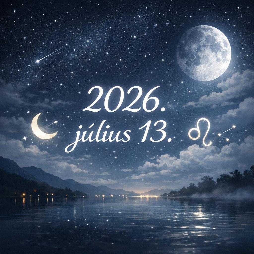 Napi horoszkóp 2026. július 13.: ma a tér, a szabadság és az őszinte mondatok számítanak