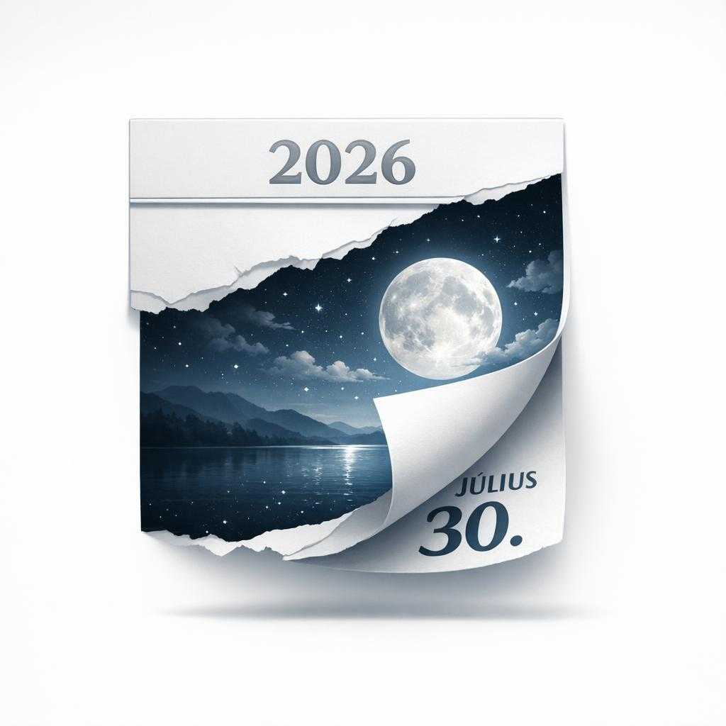 Napi horoszkóp 2026. július 30.: a telihold utáni nap, amikor mindenki kicsit tisztábban lát