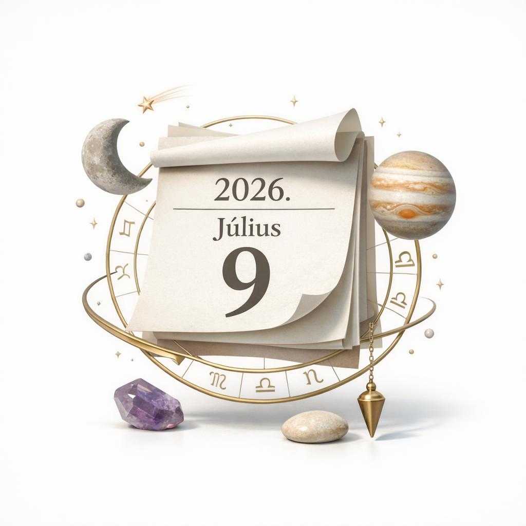 Napi horoszkóp 2026. július 9.: ma a türelem többet ér a nagy szavaknál