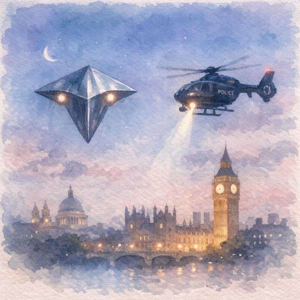 Brit rendőrök UFO-észlelései kerültek egy veterán felügyelő új könyvébe