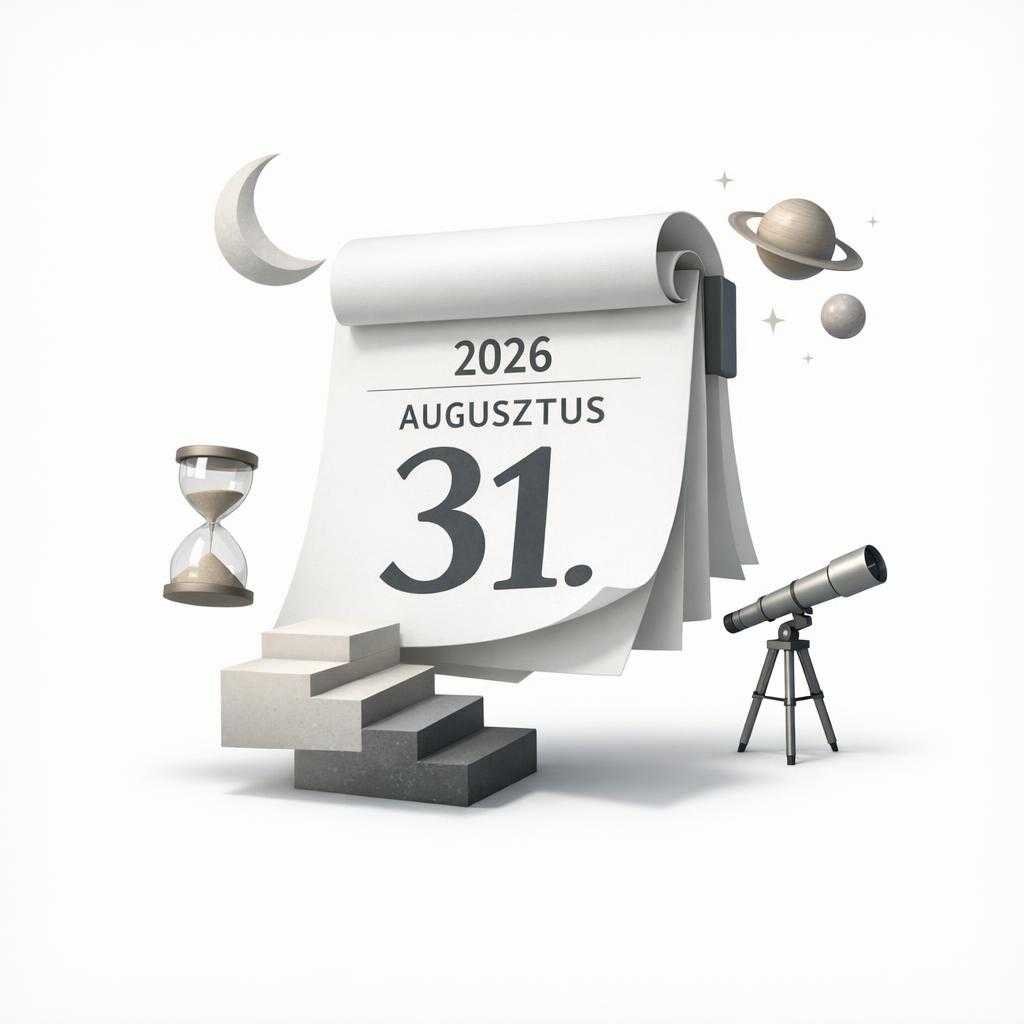Napi horoszkóp 2026. augusztus 31-re: a lassú építkezés most aranyat ér