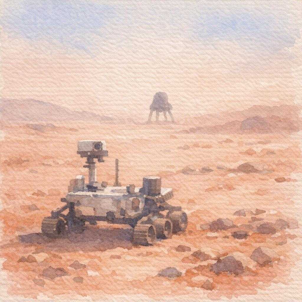 Rejtélyes háromlábú alak tűnt fel a Curiosity egyik marsi fotóján