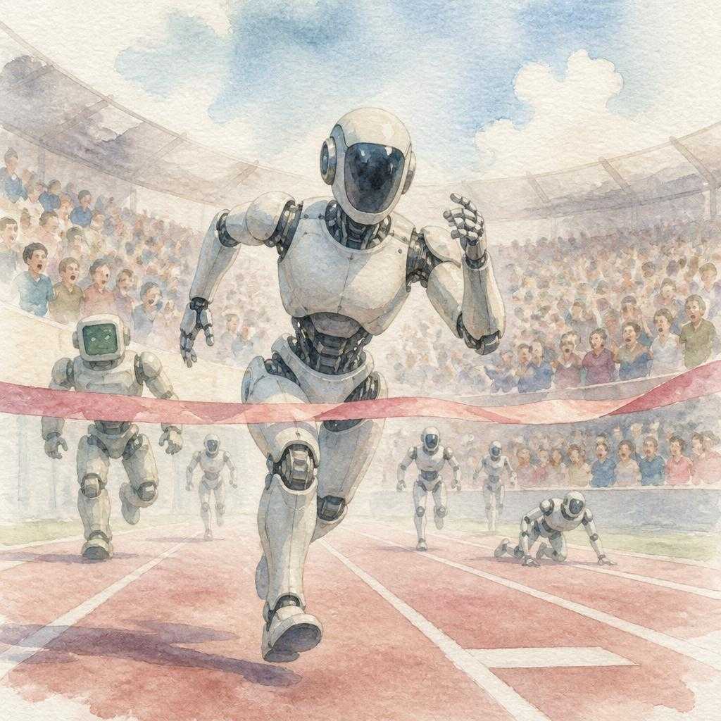 A humanoid robot már gyorsabb lehet, mint Usain Bolt, de még mindig elég esetlen